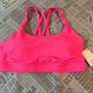 Lululemon energy bra NWT pink